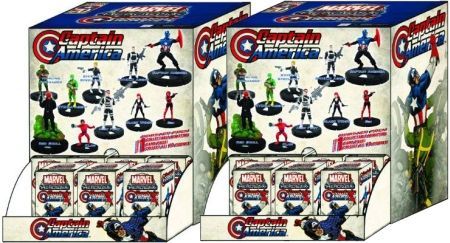 Captain America Gravity Feed Case of 2 Display Boxes Marvel Heroclix Heroclix Sealed Product Captain America Gravity Feed Case of 2 Display Boxes Marvel Heroclix Heroclix Sealed Product