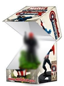 Captain America Gravity Feed 1 Figure Booster Pack Marvel Heroclix Heroclix Sealed Product Captain America Gravity Feed 1 Figure Booster Pack Marvel Heroclix Heroclix Sealed Product