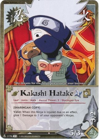 Kakashi Hatake Sharingan Copy 1176 Common