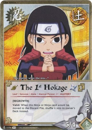 The 1st Hokage Regrowth 1174 Uncommon Naruto Tournament Chibi Pack 3 The 1st Hokage Regrowth 1174 Uncommon Naruto Tournament Chibi Pack 3