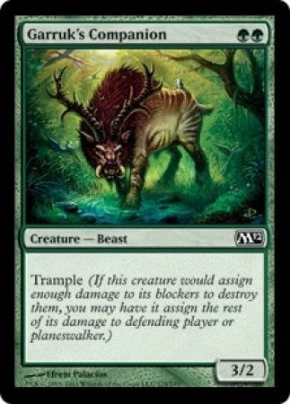 Garruk s Companion Magic 2012 M12 Singles Garruk s Companion Magic 2012 M12 Singles