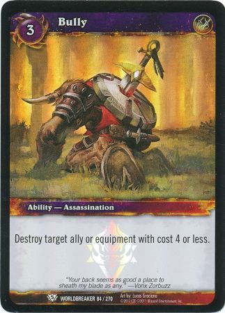 Bully Foil Promo Worldbreaker 84 270 Bully Foil Promo Worldbreaker 84 270