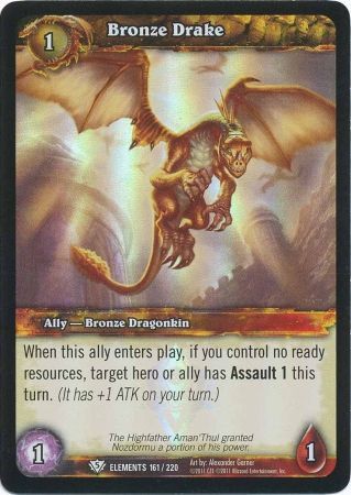 Bronze Drake Foil Promo Elements 161 220 Bronze Drake Foil Promo Elements 161 220