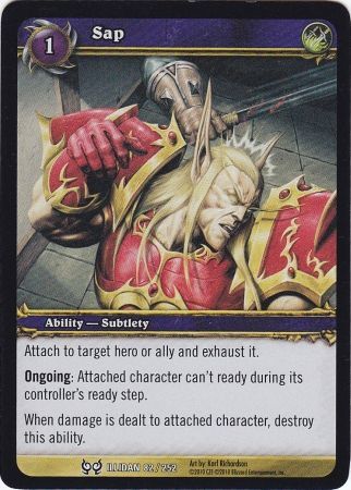 Sap Foil Promo Illidan 82 252 World of Warcraft Promo Singles Sap Foil Promo Illidan 82 252 World of Warcraft Promo Singles