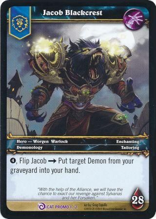 Jacob Blackcrest CAT Promo 1 2 Promo World of Warcraft Promo Singles Jacob Blackcrest CAT Promo 1 2 Promo World of Warcraft Promo Singles