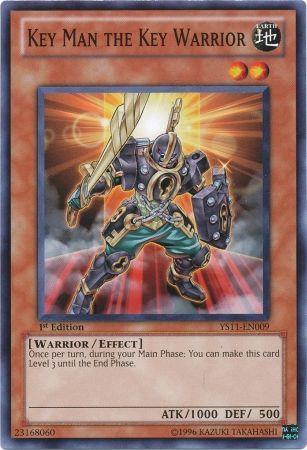 Key Man the Key Warrior YS11 EN009 Common 1st Edition Key Man the Key Warrior YS11 EN009 Common 1st Edition