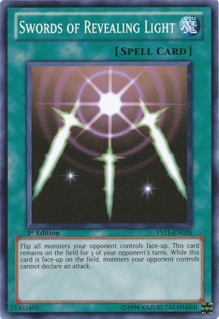 Swords of Revealing Light YS11 EN026 Common 1st Edition Swords of Revealing Light YS11 EN026 Common 1st Edition