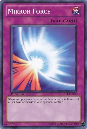 Mirror Force YS11 EN036 Common 1st Edition Mirror Force YS11 EN036 Common 1st Edition