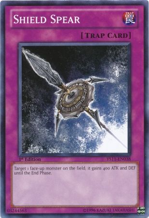 Shield Spear YS11 EN038 Common 1st Edition Starter Deck Dawn of the Xyz 1st Edition Singles Shield Spear YS11 EN038 Common 1st Edition Starter Deck Dawn of the Xyz 1st Edition Singles