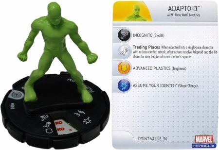 Adaptoid 007 Captain America Marvel Heroclix Adaptoid 007 Captain America Marvel Heroclix