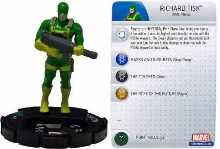 Richard Fisk 017 Captain America Marvel Heroclix Marvel Captain America Richard Fisk 017 Captain America Marvel Heroclix Marvel Captain America