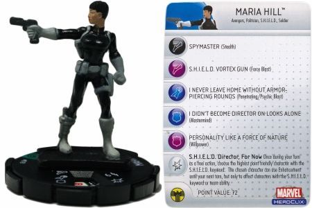 Maria Hill 018 Captain America Marvel Heroclix Marvel Captain America Maria Hill 018 Captain America Marvel Heroclix Marvel Captain America