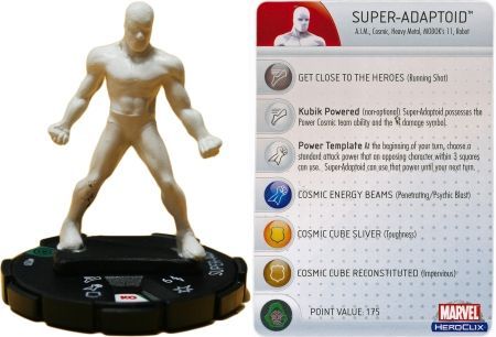 Super Adaptoid 020 Captain America Marvel Heroclix Super Adaptoid 020 Captain America Marvel Heroclix