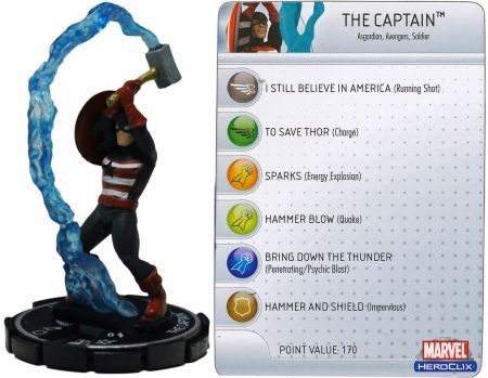 The Captain 062 Chase Rare Captain America Marvel Heroclix Marvel Captain America The Captain 062 Chase Rare Captain America Marvel Heroclix Marvel Captain America