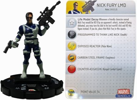 Nick Fury LMD 100 BIBTB LE Captain America Marvel Heroclix Marvel Captain America Nick Fury LMD 100 BIBTB LE Captain America Marvel Heroclix Marvel Captain America