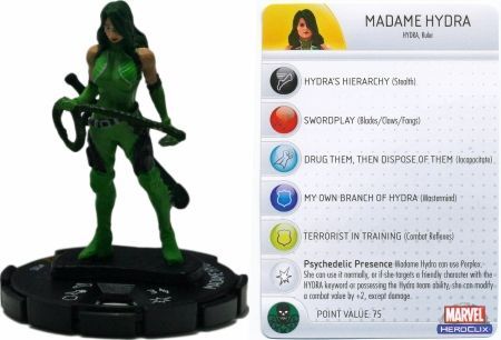 Madame Hydra 105 LE Captain America Marvel Heroclix Marvel Captain America Madame Hydra 105 LE Captain America Marvel Heroclix Marvel Captain America