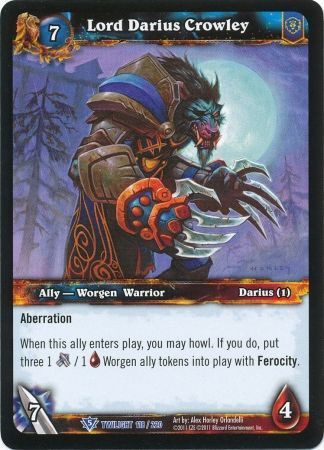 Lord Darius Crowley 118 220 Rare Lord Darius Crowley 118 220 Rare