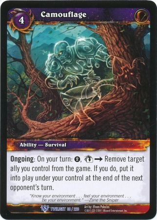 Camouflage 38 220 Rare WoW Twilight of the Dragons Camouflage 38 220 Rare WoW Twilight of the Dragons