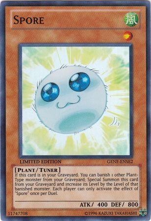 Spore GENF ENSE2 Super Rare Yu Gi Oh Promo Cards Spore GENF ENSE2 Super Rare Yu Gi Oh Promo Cards
