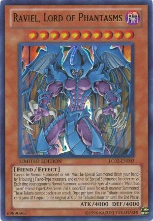 Raviel Lord of Phantasms LC02 EN003 Ultra Rare Limited Edition Legendary Collection 2 The Duel Academy Years LCGX Raviel Lord of Phantasms LC02 EN003 Ultra Rare Limited Edition Legendary Collection 2 The Duel Academy Years LCGX