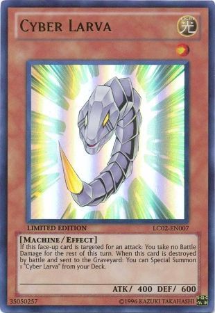 Cyber Larva LC02 EN007 Ultra Rare Limited Edition Legendary Collection 2 1st Edition Singles Cyber Larva LC02 EN007 Ultra Rare Limited Edition Legendary Collection 2 1st Edition Singles