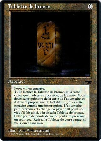 Bronze Tablet Tablette de bronze Renaissance French Singles Bronze Tablet Tablette de bronze Renaissance French Singles