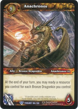 Anachronos 169 220 Rare WoW Twilight of the Dragons Anachronos 169 220 Rare WoW Twilight of the Dragons