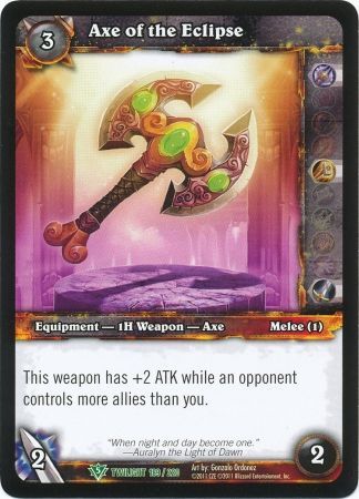 Axe of Eclipse 189 220 Uncommon Axe of Eclipse 189 220 Uncommon