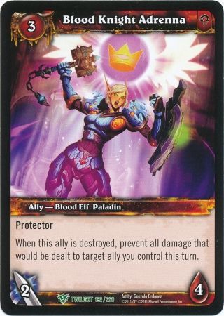 Blood Knight Adrenna 132 220 Uncommon Blood Knight Adrenna 132 220 Uncommon