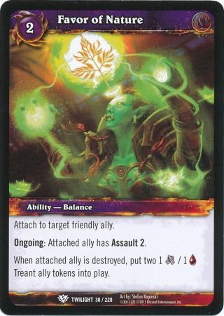 Favor of Nature 30 220 Common Favor of Nature 30 220 Common