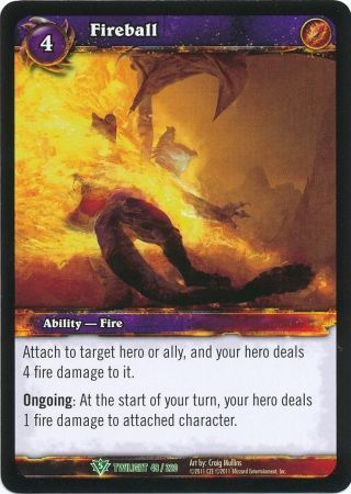 Fireball 48 220 Uncommon WoW Twilight of the Dragons Fireball 48 220 Uncommon WoW Twilight of the Dragons