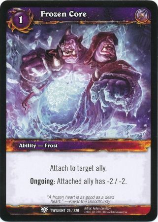 Frozen Core 25 220 Common Frozen Core 25 220 Common