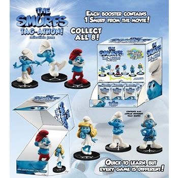The Smurfs Tag Athon Gravity Feed Display Wizkids The Smurfs Collectible Game The Smurfs Tag Athon Gravity Feed Display Wizkids The Smurfs Collectible Game