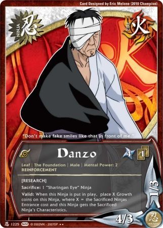 Danzo Naruto Weapons Of War Evo Trollandtoad
