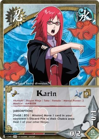 Karin Naruto Weapons Of War Long Tail Trollandtoad