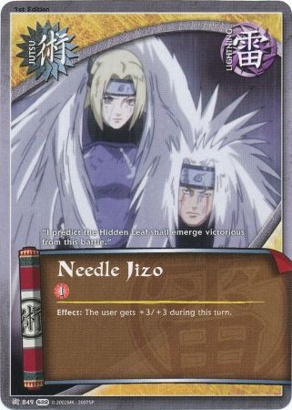 Needle Jizo J 849 Common Naruto Weapons of War Needle Jizo J 849 Common Naruto Weapons of War