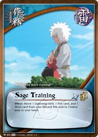 Sage Training M 800 Rare Naruto Weapons of War Sage Training M 800 Rare Naruto Weapons of War