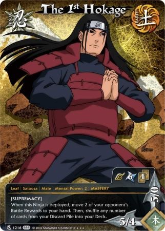 The 1st Hokage N 1216 Super Rare The 1st Hokage N 1216 Super Rare