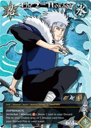 The 2nd Hokage N 1251 Super Rare The 2nd Hokage N 1251 Super Rare
