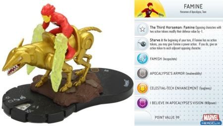 Famine 203 Horseman Convention Exclusive Marvel Heroclix Famine 203 Horseman Convention Exclusive Marvel Heroclix