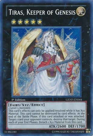 Tiras Keeper of Genesis GENF EN044 Secret Rare 1st Edition Generation Force 1st Edition Singles Tiras Keeper of Genesis GENF EN044 Secret Rare 1st Edition Generation Force 1st Edition Singles
