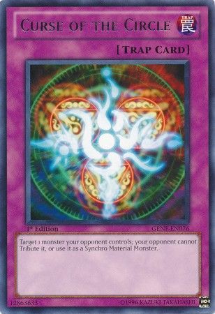 CURSE OF THE CIRCLE GENF-EN076 1st EDITION 2011 SERIES RARE YTCG