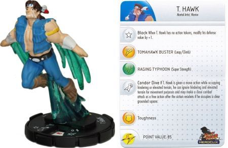 T Hawk 012 Street Fighter Heroclix T Hawk 012 Street Fighter Heroclix