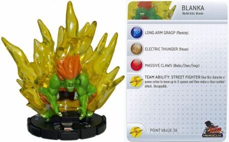 Blanka 102 Street Fighter Heroclix Blanka 102 Street Fighter Heroclix