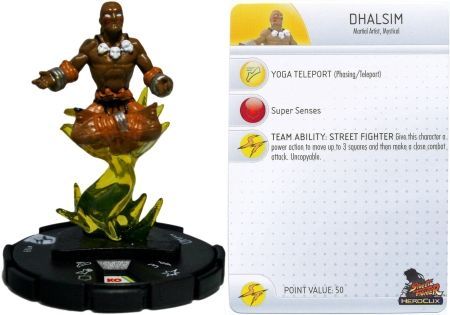 Dhalsim 103 Street Fighter Heroclix Other Street Fighter Dhalsim 103 Street Fighter Heroclix Other Street Fighter
