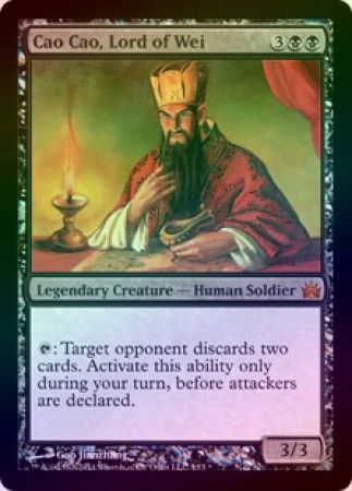 Cao Cao Lord of Wei Foil Cao Cao Lord of Wei Foil