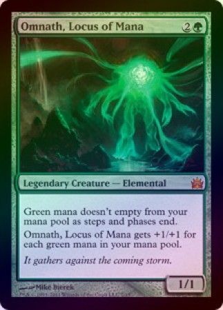 Omnath Locus of Mana Foil From the Vault Legends 2011 Singles Omnath Locus of Mana Foil From the Vault Legends 2011 Singles