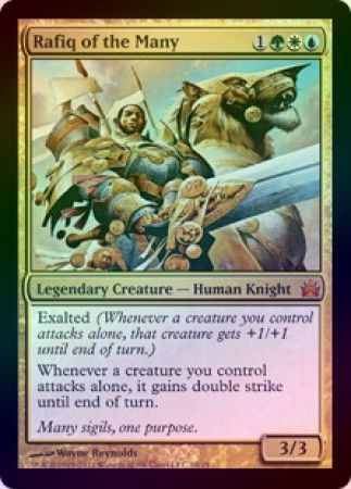 Rafiq of the Many Foil From the Vault Legends 2011 Singles Rafiq of the Many Foil From the Vault Legends 2011 Singles