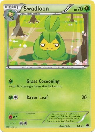 Swadloon 6 98 Uncommon Black White 2 Emerging Powers Singles Swadloon 6 98 Uncommon Black White 2 Emerging Powers Singles