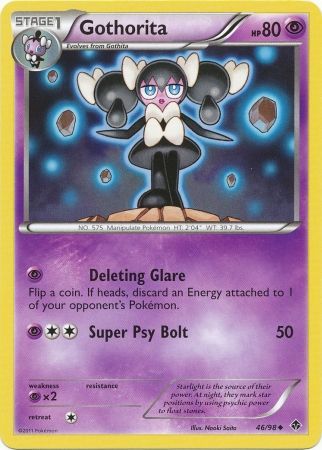 Gothorita 46 98 Uncommon Black White 2 Emerging Powers Singles Gothorita 46 98 Uncommon Black White 2 Emerging Powers Singles